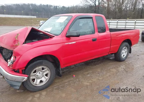 2002 Toyota Tacoma из США, поврежденный, VIN 5TEVL52N82Z064762